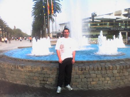 lors de sont voyage en espagne.